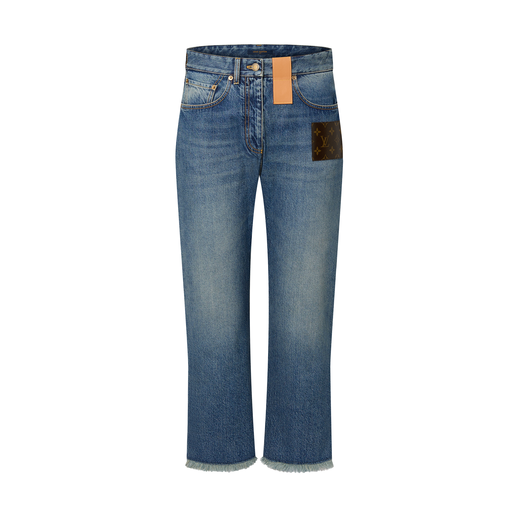 Lv hot sale monogram jeans